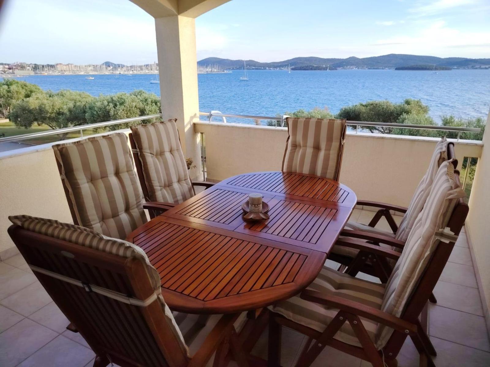 Luxury Beach Apartment Biograd Na Moru Exterior photo